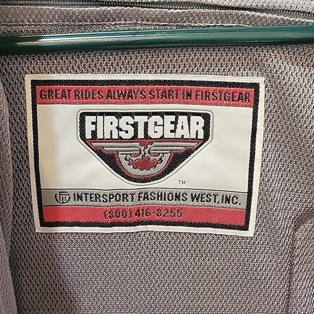 FIRSTGEAR motorcycle motocross riding jacket. Size is Large. - Picture 8 of 10